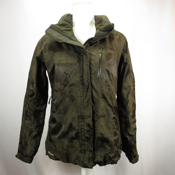 Columbia Jackets & Blazers - Columbia RARE Portland Map Titanium Jacket Coat L